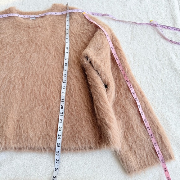 Toteme Boxy Alpaca Blend Knit Long Sleeve Oversized Sweater M/L - Picture 5 of 13